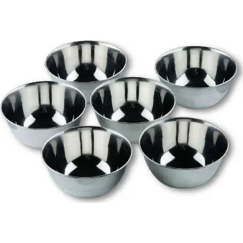 LACOR Misky nerezové, set 6 ks, 0,325 l