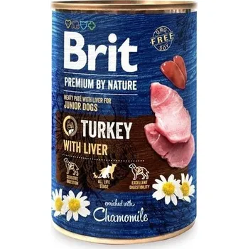 Brit Premium by Nature Turkey With Liver 6x400g