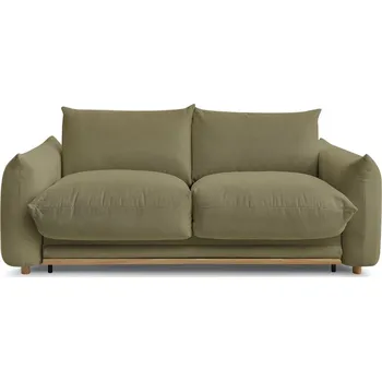 Pohovka Zelená rozkládací pohovka 214 cm Ernest – Bobochic Paris ID_1713320