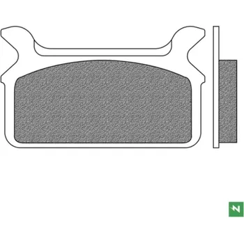 Brzdová destička brzdové destičky, NEWFREN (směs ROAD HD SINTERED) 2 ks v balení M502-845