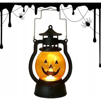 Party dekorace Lampión dýně plastový Mobes 14,5 cm