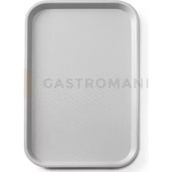 Podnos fast food z polypropylenu GN 1/1 světle šedý, 530x325x20 mm | AMERBOX, 878538