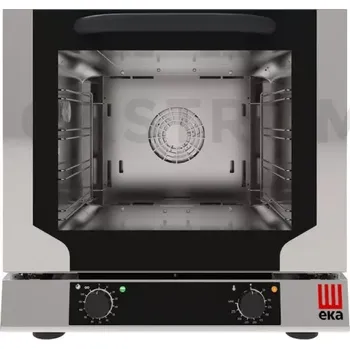 Chlazení Konvekční trouba 4x 429x345 mm, elektromechanicky ovládaná, 3100W, 590x709x589 mm | EKA, Evolution Next