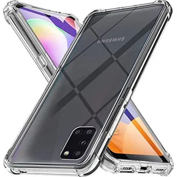 Pouzdro na mobilní telefon Zadní Kryt pro Samsung Galaxy A31 bezbarvý