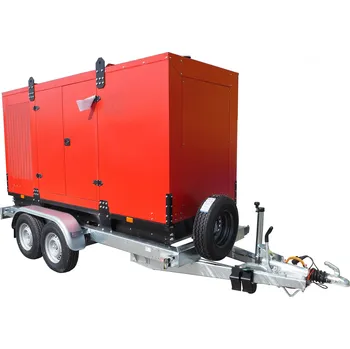 Přívěs k motorovému vozidlu Brzděný podvozek pro elektroagregát 3500 kg 3950x1050mm