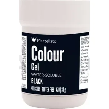Výroba svíčky Gelová barva 30 g - černá | MARTELLATO, Colour gel