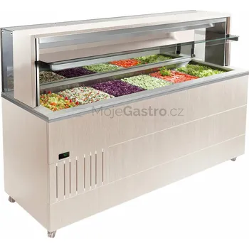 ENOFRIGO Vitrina bufetova vyhrivana DOGE Wall 1400 BM