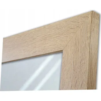 Zrcadlo Zrcadlo v širokém rámu 110x40 dub sonoma