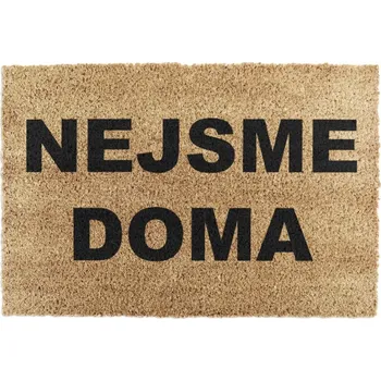 Rohožka Rohožka z kokosového vlákna 40x60 cm Nejsme Doma – Artsy Doormats ID_783344