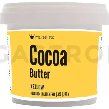 Potravinářské barvivo Barvivo na bázi kakaového másla 200 g - žluté | MARTELLATO, Colour cocoa butter