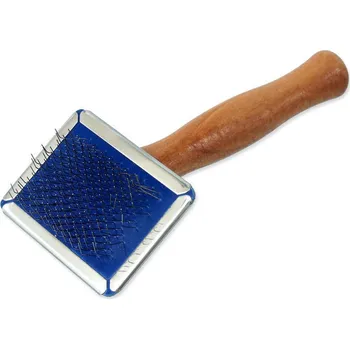 Kartáč pro zvířata Kartáč DOG FANTASY s drátky dřevěný S