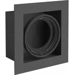 Stropní zapuštěné svítidlo GTV 50 W E5 20 cm, černé