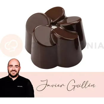 Čokoládová tyčinka Forma na pralinky - Flora, 24 ks. 30x31x18 mm | MARTELLATO, Praline molds