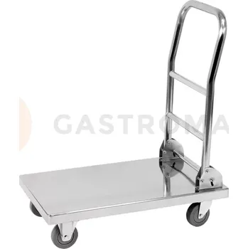 Skládací plošinový vozík z nerezové oceli | YATO, YG-09080