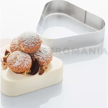 Kuchyňská sůl Forma z nerezové oceli - Tris 197x184x40 mm | MARTELLATO, Stainless steel bands