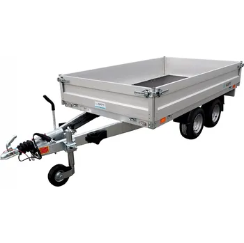 Přívěs k motorovému vozidlu Brzděný přívěs AVZ 22 B2 2000kg 2555x1500mm, kola 10"
