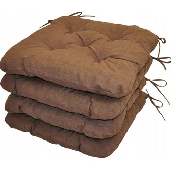 Podsedák Sedák UNI Maxi barva hnědý melír - set 4 kusy