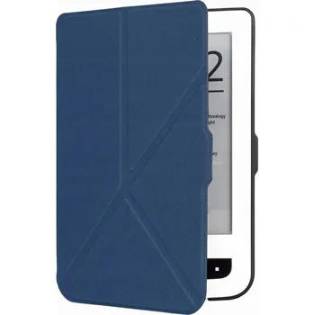 Příslušenství pro čtečku elektronické knihy Obal Origami Durable Lock Pocketbook 614/615/624/625/626 - modré, stojánek
