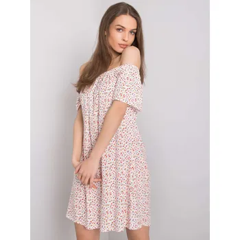 Dámské šaty Dress-D73771M30145G-white-red Fresh Made bílá 3208128