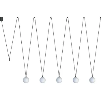 Nowodvorski Lighting Sling závěsné svítidlo 5x12 W bílá-černá 10355