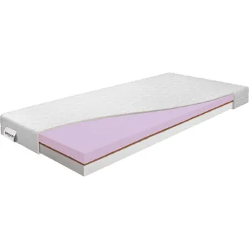 Matrace Tvrdá/středně tvrdá pěnová oboustranná dětská matrace 90x200 cm Coco Dreamer – BENAB ID_1726598