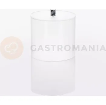Čokoládová tyčinka Nádoba z plexiskla s matným víčkem 150x150 mm | MARTELLATO, BA1515