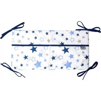 Příslušenství pro dětskou postel a kolébku PEPI ORGANIZÉR DO POSTÝLKY BAVLNA - 42x22 cm