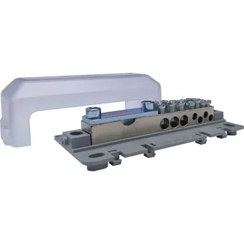 Rozvaděč Ekvipotenciální svorkovnice EPS 4 B s krytem šedá ELEKTRO BEČOV I228507