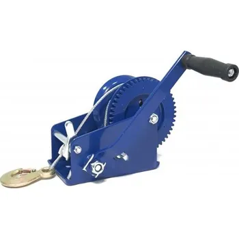 lanový naviják Ruční lanový naviják 3000lb/1361 kg, ocelové lano 10 m
