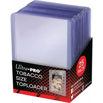 Karetní hra Tobacco Size Toploader UltraPro - 25 ks
