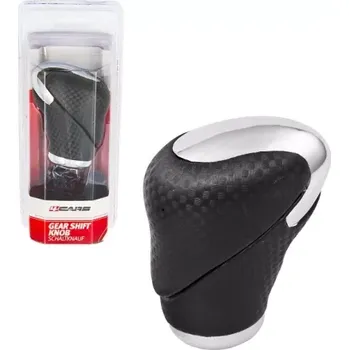 Hlavice řadicí páky 4CARS HLAVICE ŘÍDÍCÍ PÁKY černo-stříbrná 90946