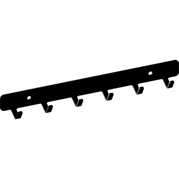 Věšák Šatní ramínko kovový Gamet černý