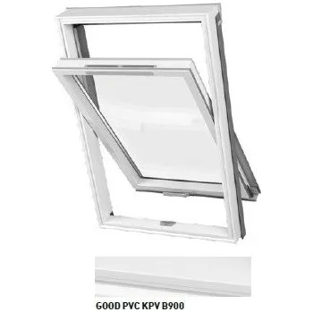 Okno DAKEA GOOD PVC - Plastové střešní okno KPV B900 - M4A - rozměr 78*98cm