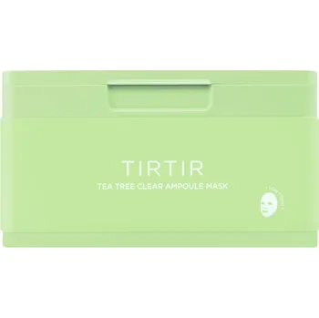Pleťová maska TIRTIR Ampoule Mask Tea Tree Clear zklidňující plátýnková maska pro problematickou pleť 30 ks