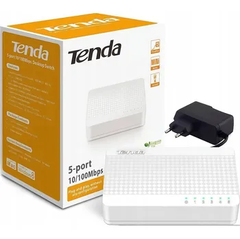 Switch Tenda S105 Switch bílý 5 x 10/100Mbps