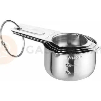 Trekingová hůl Odměrka - sada 4 kusů, 135x80x45 mm | HENDI, 596494