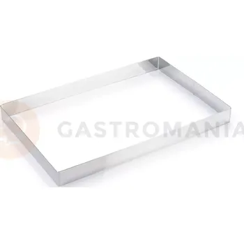 Kuchyňská sůl Obdélníková forma z nerezové oceli - 595x395x40 mm | MARTELLATO, 11H4L59