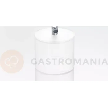 Čokoládová tyčinka Nádoba z plexiskla s matným víčkem 80x100 mm | MARTELLATO, BA1008
