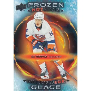 Sběratelská karetní hra insert karta BO HORVAT 24-25 Tim Hortons Frozen Hotshots číslo FH-15