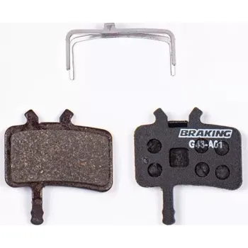 Brzdová destička brzdové destičky pro systémy AVID, BRAKING (směs Organic) 2 ks v balení C009-0005