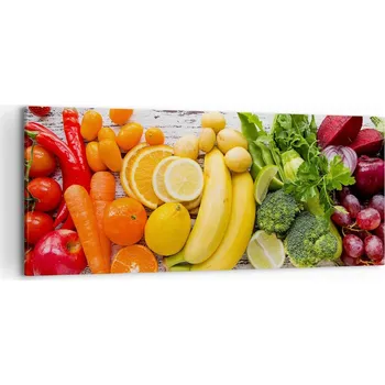 Obraz Obraz na plátně do obýváku, ložnice 120x50 gastronomie obrazy na zeď