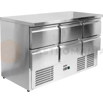 Chladící stůl se 6 zásuvkami - Line 700 | YATO, YG-05281