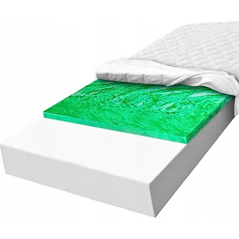 Matrace Matrace pěnová 180x200 oboustranná pružná 24cm antialergická H2 pěna