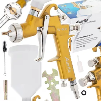Stříkací pistole Stříkací pistole lakýrnická malířská pro malování tryska LVMP 1,4 AUARITA 600 ml