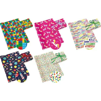 Balící papír Balicí papír Neutral Happy 70g 200x70 cm mix 102 gram