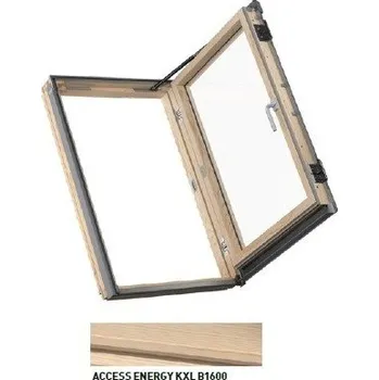 Okno DAKEA ACCESS ENERGY - Dřevěné střešní okno KXL B1600 - F4A - rozměr 66*98cm