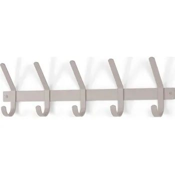 Věšák Šedo-béžový kovový nástěnný věšák Dexter – Spinder Design ID_1616774