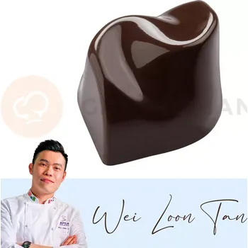 Čokoládová tyčinka Forma na pralinky - Flow, 24 ks. 29x29x18 mm | MARTELLATO, Praline molds