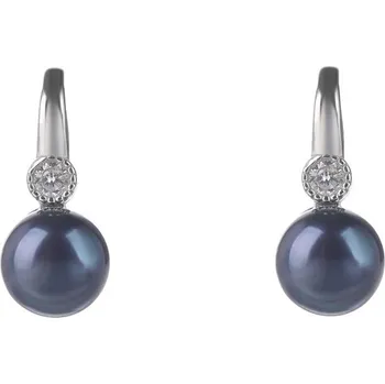 Náušnice Mýl Stříbrné náušnice visací perly 30941000005