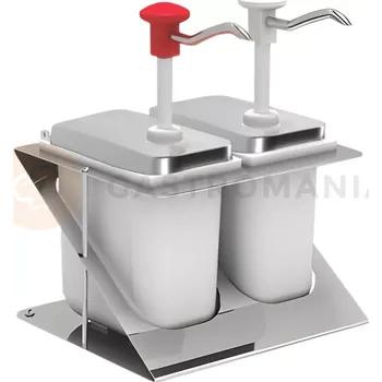 Dávkovač nápoje Dvojitý dávkovač omáčky, 2x2l | STALGAST, 065902